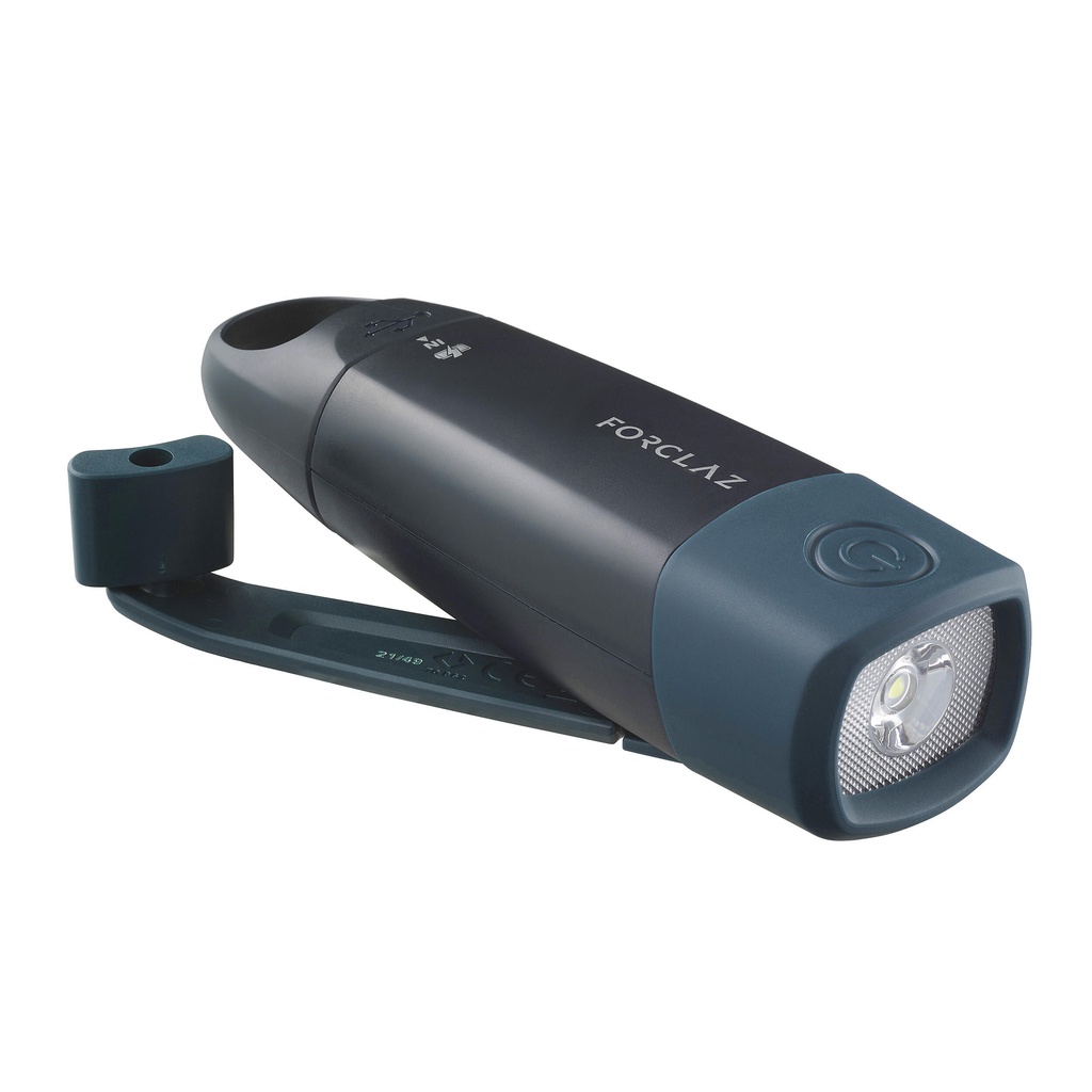 DECATHLON FORCLAZ AUTONOMOUS TORCH LIGHT - DYNAMO 500 USB V2 - 150 lumens - 8665147