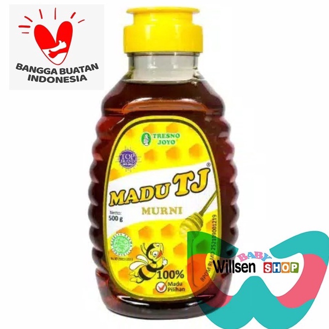 

3.3 Promo Brand Willsen TresnoJoyo Tresno Joyo Madu TJ Murni / Super 500gr - Botol dan Pouch Refill