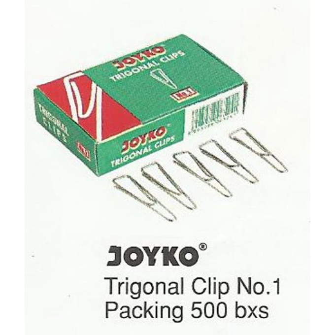 

Paper Clip Trigonal / Klip Penjepit Kertas No. 1