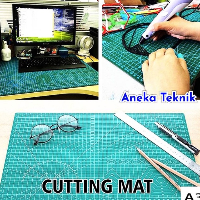 

Modis.. Alas Potong Work Cutting Mat Pad Ukuran A3 45 x 30 cm 01A