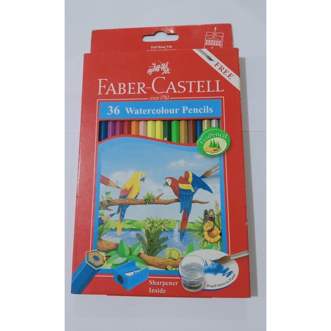 

OBRAL Pensil Warna 36 Warna Watercolour FABER CASTELL sellanorimart