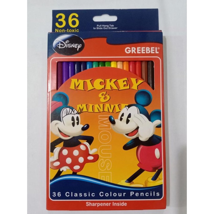 

Pensil Warna GREEBEL 36 Warna Panjang Classic 7036 sellanorimart