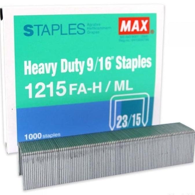 

Staples Max no. 1215 FA-H / ML 23 / 15 Steples Hekter sellanorimart