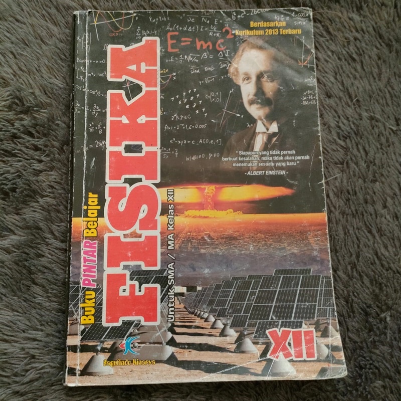 Buku Pintar Belajar Fisika Paket Sagufindo Kinarya SMA MA Kelas 12