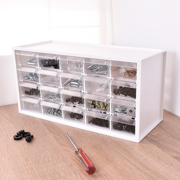 

Terlaris Lemari Barang Kecil A9-520 Shuter Small Parts Cabinet Putih