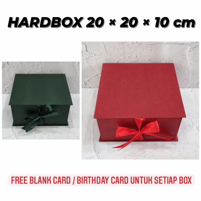 

Terlaris Gift Box 20X20X10 / Hardbox / Kotak Kado / Box Hampers