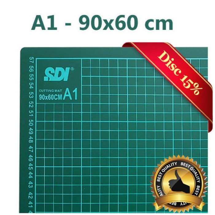 

Terlaris Harga Special !! Cutting Mat Sdi - A1 Alas Potong Ukuran A1 Merk Sdi