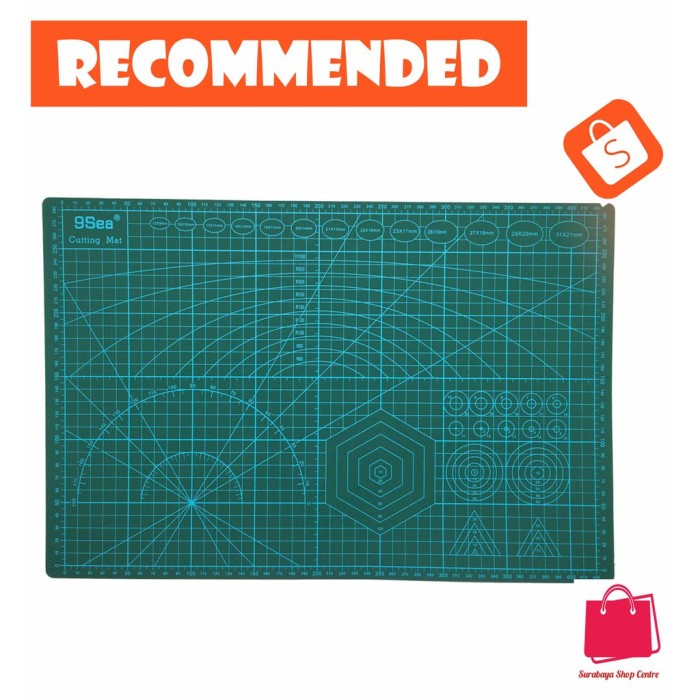 

Terlaris Taffware Work Cutting Mat Pad A2 60 X 45 Cm - A3 30Cm A4 30 22Cm A5 15