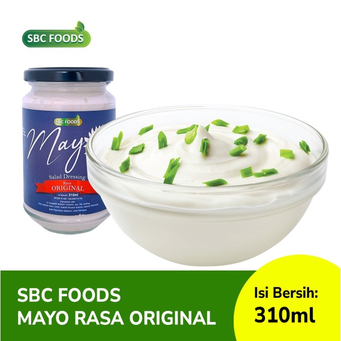 

Sbc Mayo Mayonaise Eggless Creamy Rasa 310 Ml