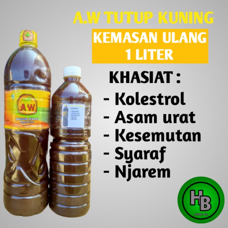 

JAMU ANGGER WARAS TUTUP KUNING ECER & REPACK 1L