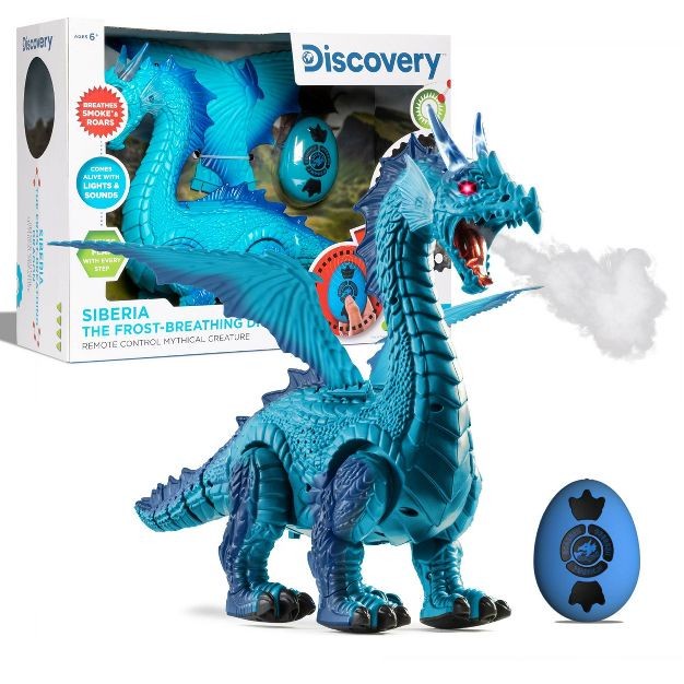 Discovery Remote Control RC Siberia The Frost Breathing Dragon Smoke
