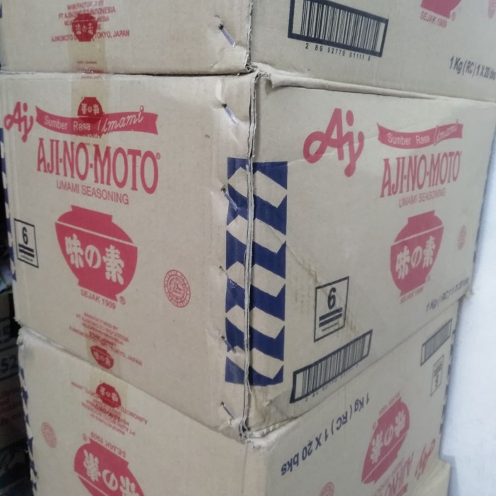 Yedap Rasa Ajinomoto 1Kg Per Dus 1 Dus Isi 20Bungkus