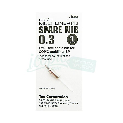 

Terlaris Copic Multiliner Spare Nib 0.3