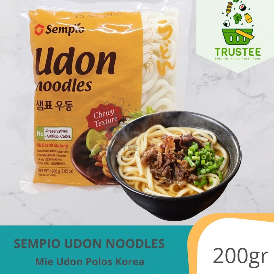 

TERMURAH Sempio Mie Udon Noodles 200gr jepang korea basah matang kenyal chewy