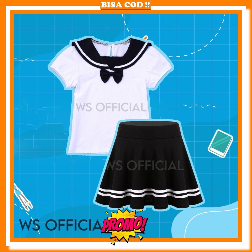 

Terkini Seragam Sekolah Smp Tangan Panjang Flk Stelan Blouse Model Seragam Anak Sekolah Jepang Stelan Blouse Korea Blouse + Rok Payung Scuba List Premium