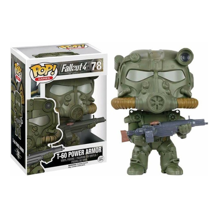 DISKON SPESIAL FUNKO POP FALLOUT - T-60 POWER ARMOR GREEN - 8712 TERBARU