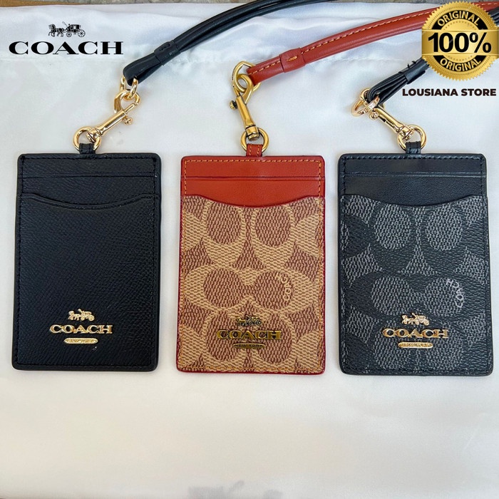 

Lanyard Id Coch Siganture Canvas Logo Embossed