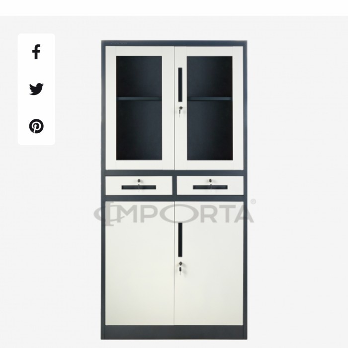 

Lemari Arsip Besi 4 Pintu 2 Laci Ls2004