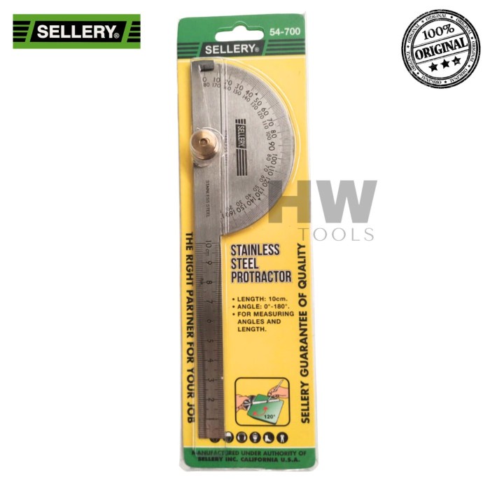 

Terlaris Mistar / Busur Derajat / Stainless Steel Protractor Sellery 54-700