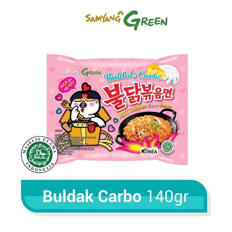 

8.8 samyang buldak carbonara 140gram promo!!