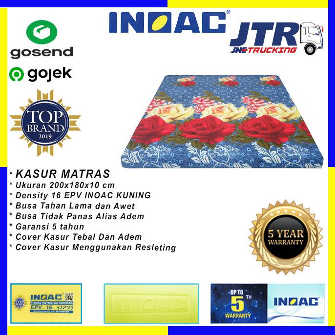 Kasur Busa INOAC 200x180x10 cm Garansi 5 th