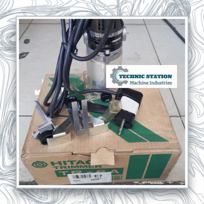 Terlaris Hitachi Trimmer Router Tr-6A Made In Malaysia