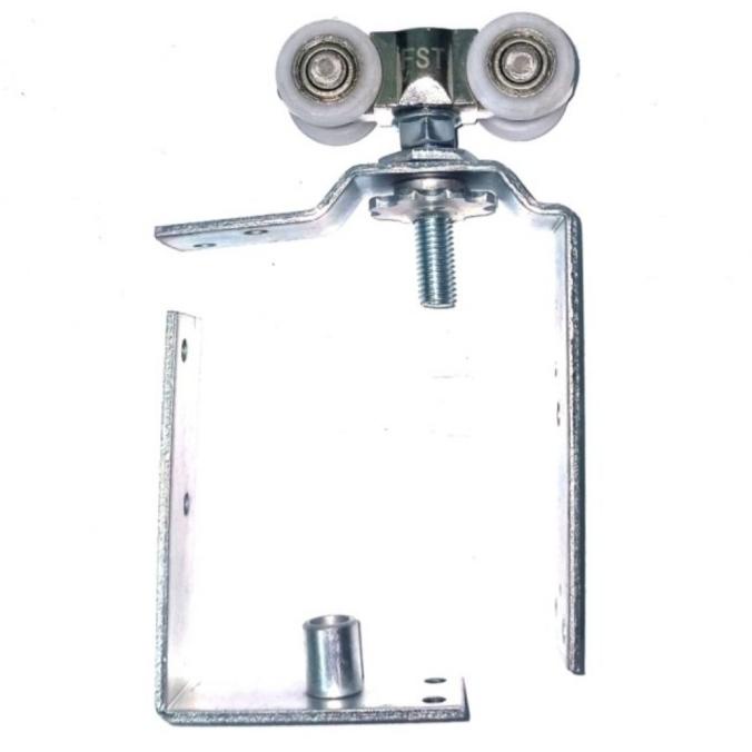 Roda Gantung Pintu Sliding Aluminium Atas Bawah (Tanpa Rel)