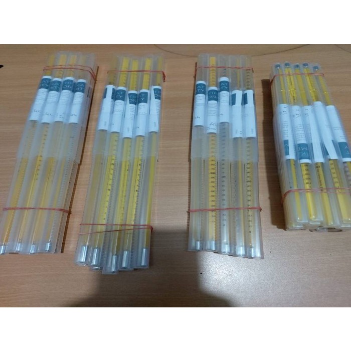 HOT SALE THERMOMETER ASTM 12F RANGE 5+215F:0,5F - LUDWIG SCHNEIDER TERBARU