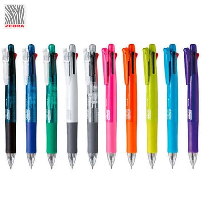 

Best Seller Pulpen Zebra Clip-On Multi 4 In 1