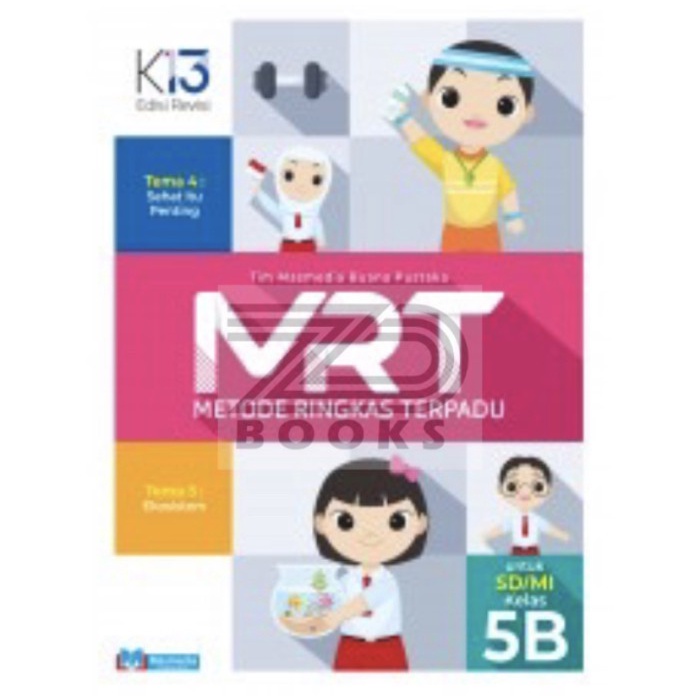 MUST HAVE BUKU METODE RINGKAS TERPADU (MRT) SD/MI KELAS 5 TERLARIS