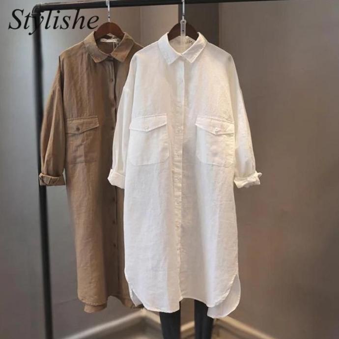 SJM TUNIK OVERSIZED WANITA PL LINEN IMPORT PREMIUM JUMBO 8031