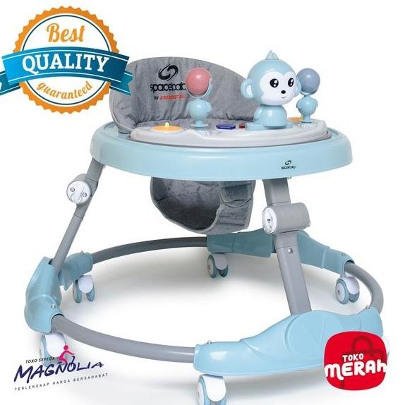 Baby Walker Apolo Spacebaby Roda Bayi Belajar Jalan Anak Lucu