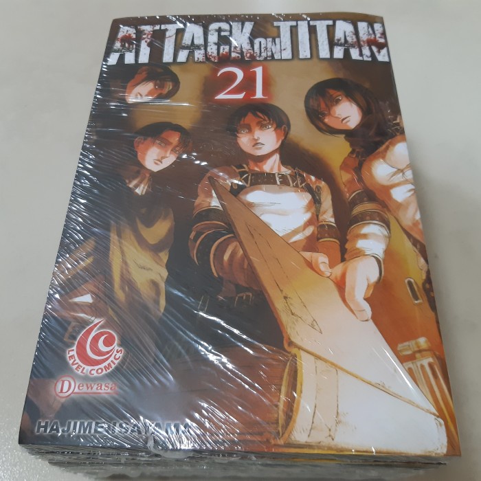 MUST HAVE KOMIK ATTACK ON TITAN 21-30 TERMURAH