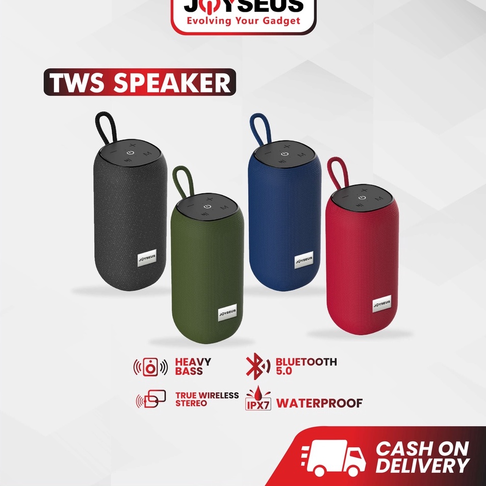 New Deal JOYSEUS Bluetooth Speaker TWS Hi-Fi Bass Sound Portable Audio Wireless Speaker - SP04