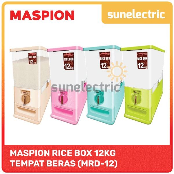 Bestseller Maspion Mrd-12 Rice Box [12 Kg]