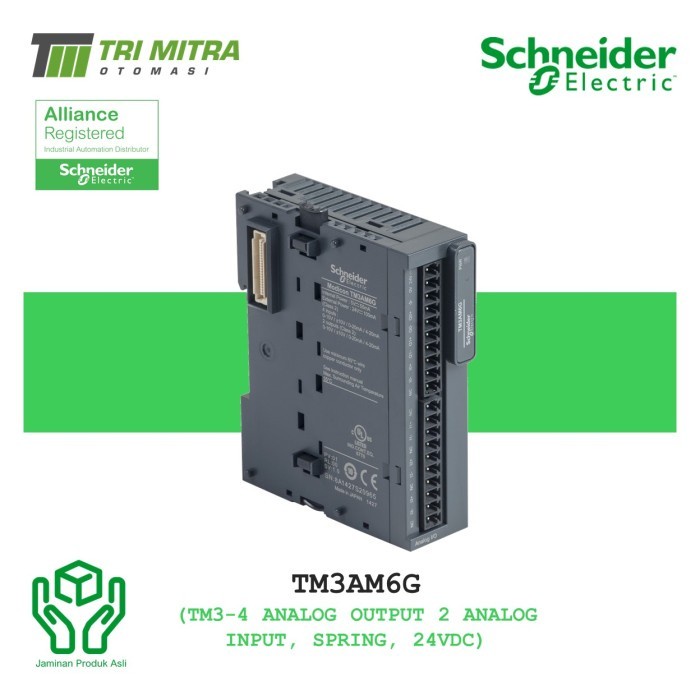 Bestseller Module Tm3-4 Analog Output 2Analog Input Spring Tm3Am6G, Schneider