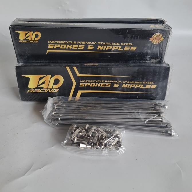 Terlaris Remo Jari Jari/ Ruji Stainless Motor Tad