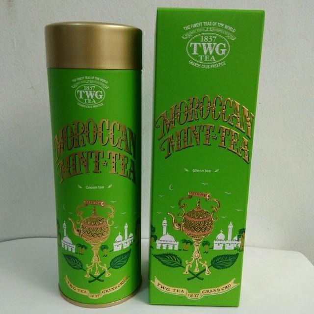 

TWG TEA Moroccan Mint Loose Leaf Tea Tin 100g Teh Tubruk Kaleng