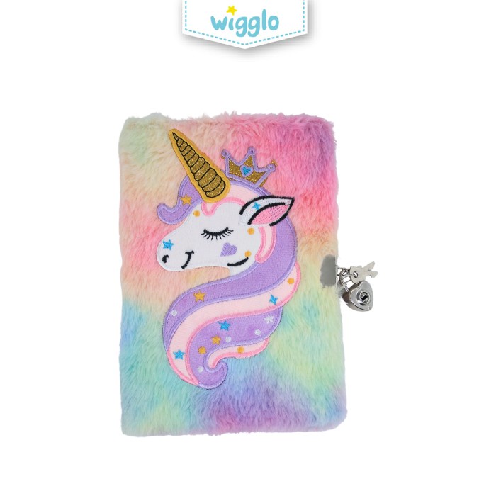 

Wigglo Winter Royal Notebook A5 Unicorn Pink