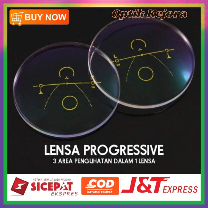 Best Seller Lensa Kacamata Progresif Mc Anti Radiasi, ( Minus/Plus Dan Baca )