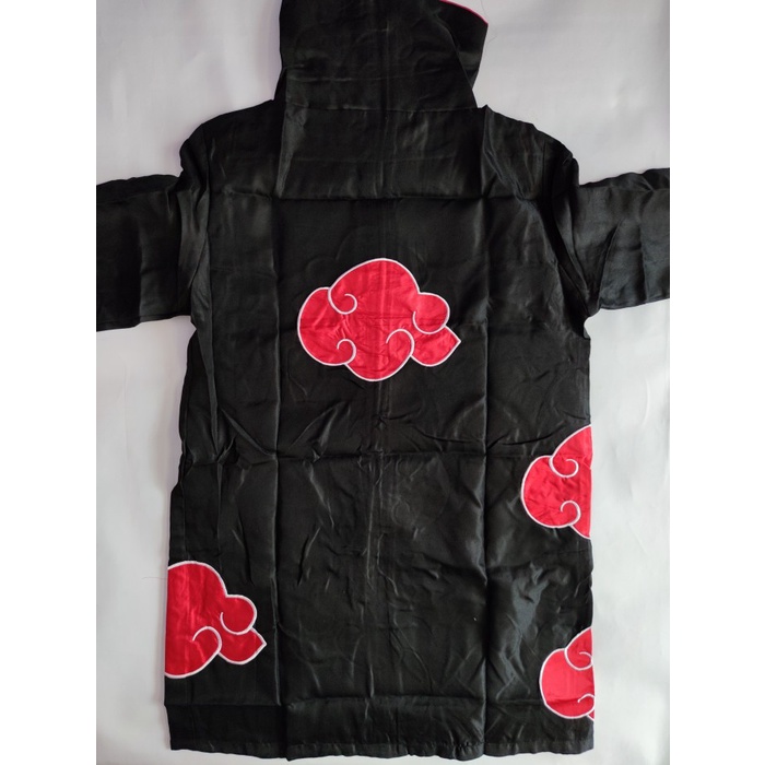 Terbaru Kostum Jubah Akatsuki Dewasa Naruto Itachi Uchiha Anime Cosplay Import