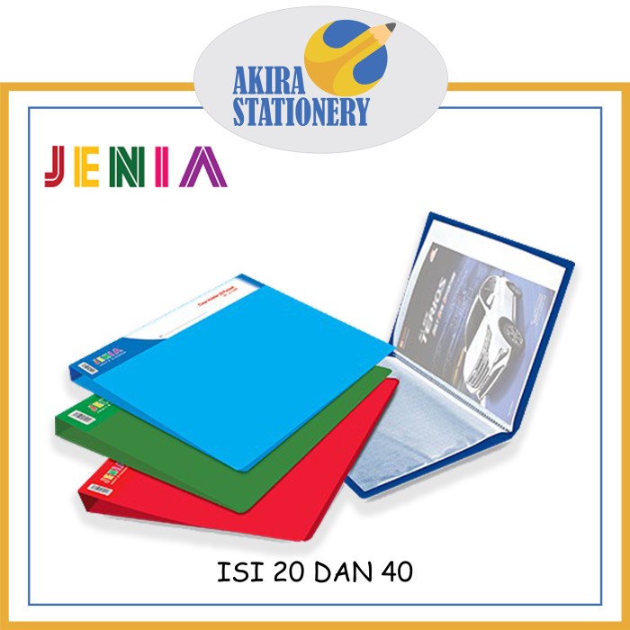 

Bestseller Map Clear Holder Folio Jenia 20 - 40 Pocket Polos