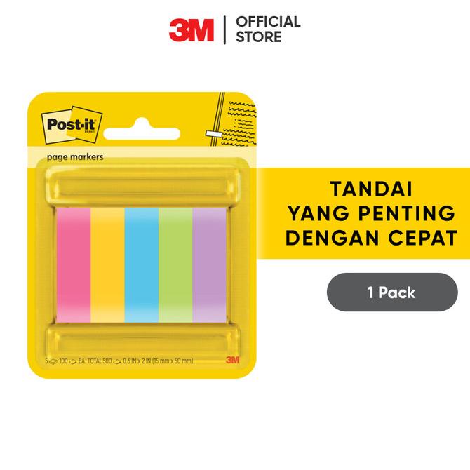 

Post-It 3M Penanda Halaman 670-5Asst Floral Fantasy Page Marker