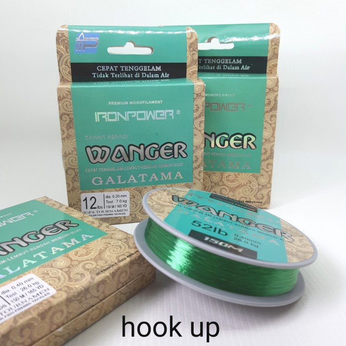 Bestseller Senar Pancing Wanger Ironpower Galatama