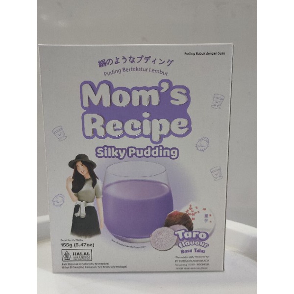 

Mom's Recipe Silky Pudding Rasa Taro 155g