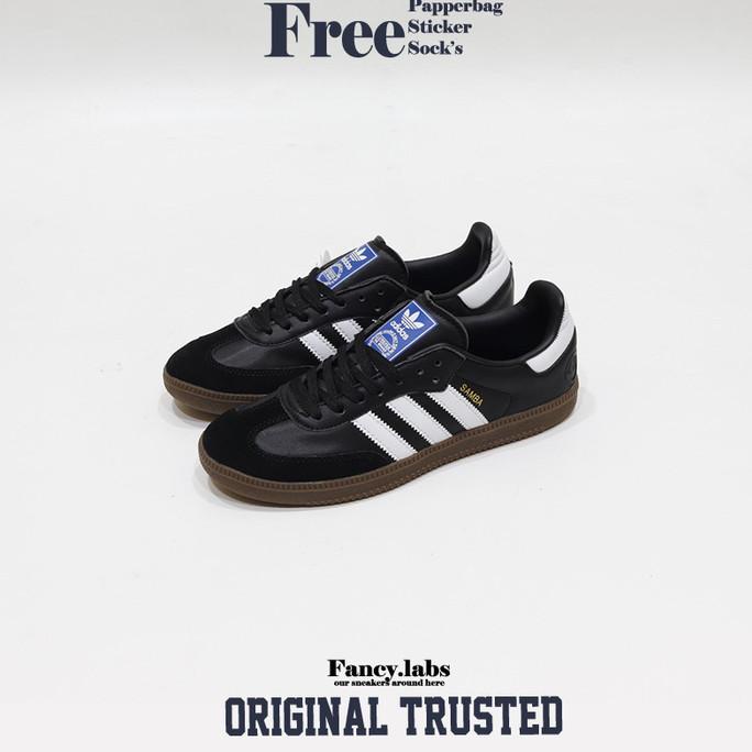Adidas Samba Vegan Black White Gum Original BNIB