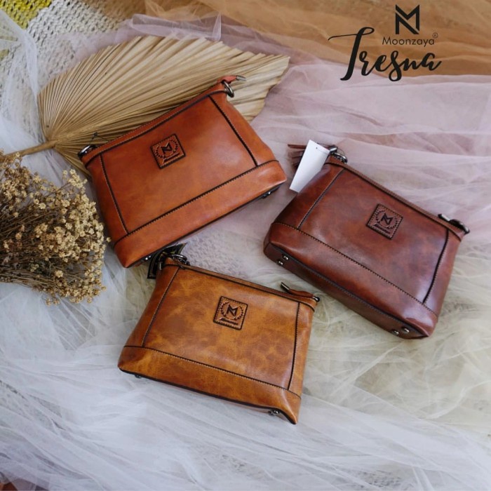MUST HAVE (READY)TAS MURAH SLEMPANG WANITA KEKINIAN TRESNA MONJAYA INDONESIA COD TERLARIS