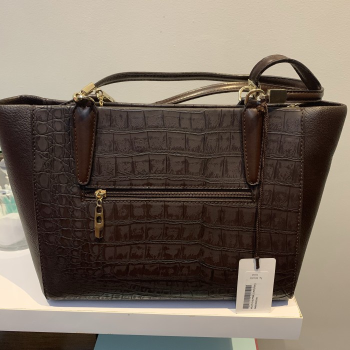 FLASH SALE TAS TANGAN WANITA LES CATINO DARK BROWN COKLAT ORIGINAL TERLARIS