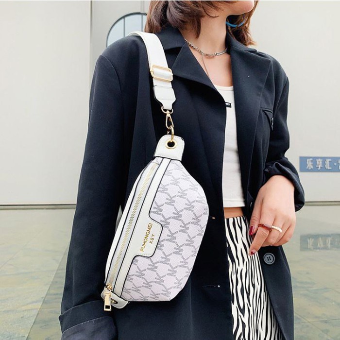 FLASH SALE TAS DADA WANITA UNISEX WAISTBAG BUMBAG CEWEK BRANDED IMPORT MURAH ORI TERLARIS