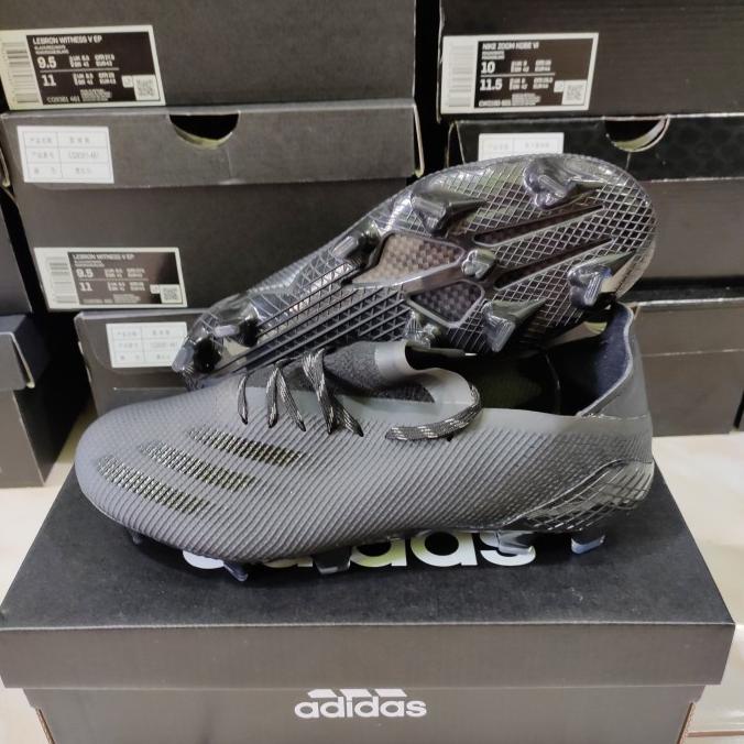 Sepatu Bola Adidas X1 Ghosted Black FG - Sepatu Soccer Adidas